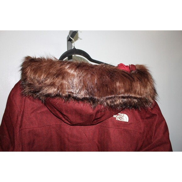 The North Face Women's‎ NVLT Plus Arctic Parka Cordovan Heather 3XL NWT $400 - Picture 6 of 10